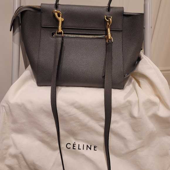Celine Micro Belt bag in grained leather handbag - Picture 2 of 13